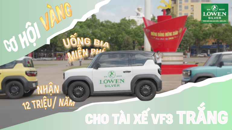 LOWEN EMOTION 2026: Chương trình hợp tác dành riêng cho chủ xe VinFast VF3 (Trắng) tại Đắk Lắk